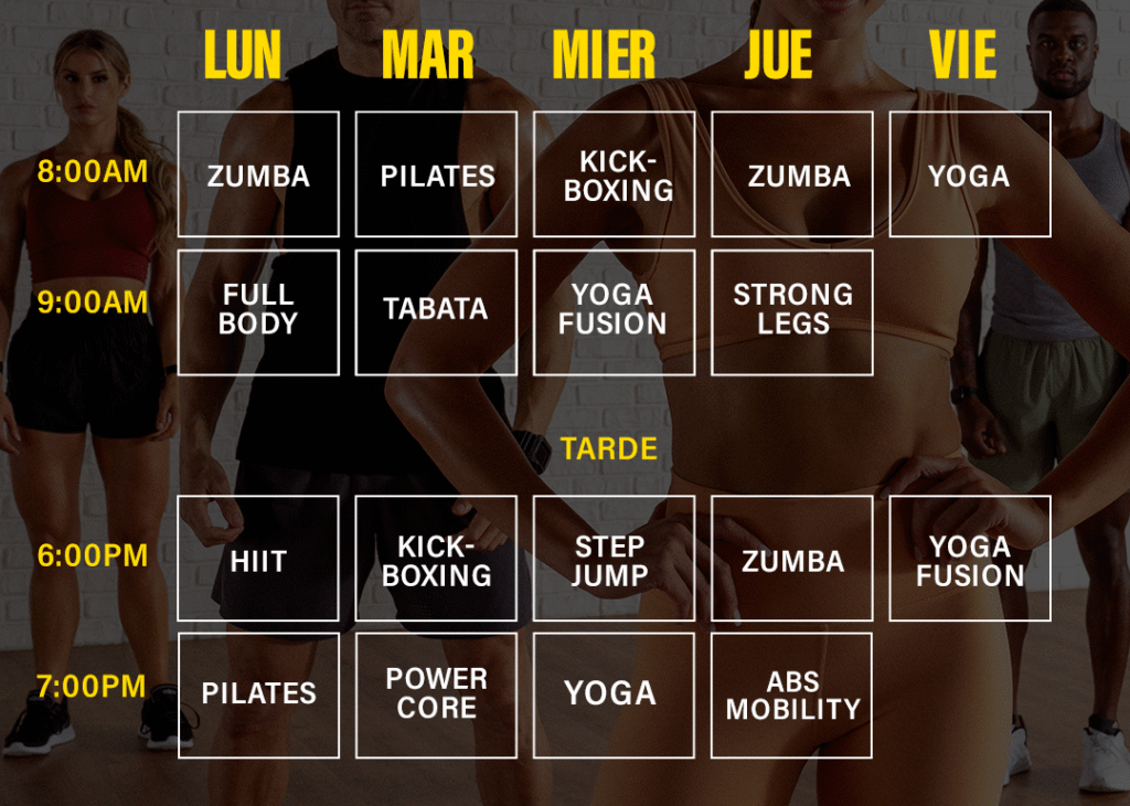 CLASES GRUPALES HORARIO SIN NOMBRES OCT 2026