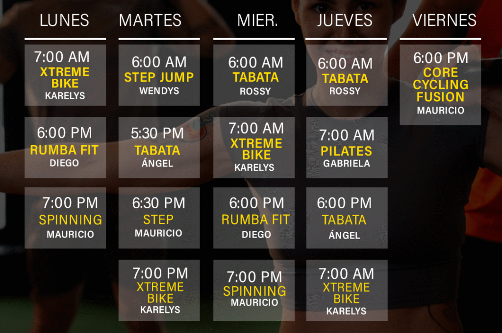 HORARIO NOVEMBRE